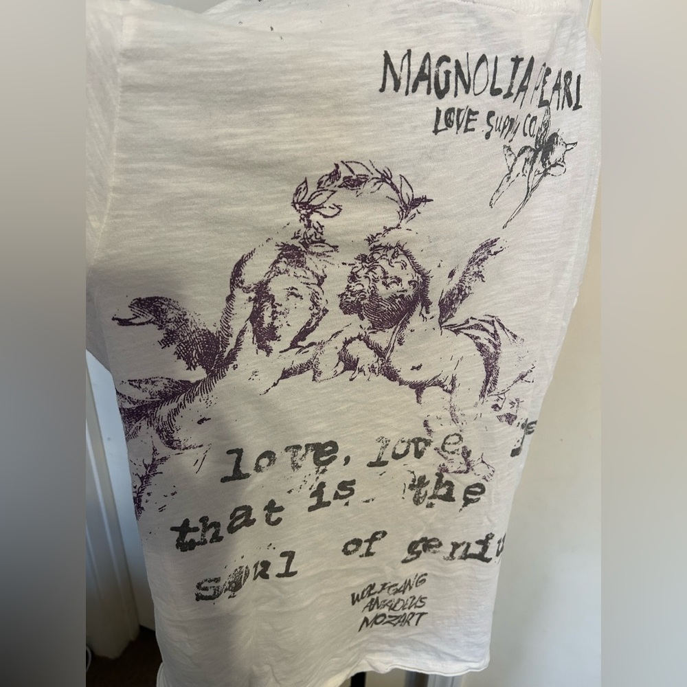 Magnolia Pearl Cream Mozart Graphic Tee - Picture 5 of 8